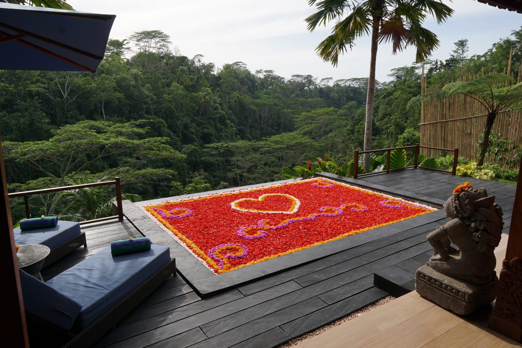 Flower Pool Ubud Valley Resort